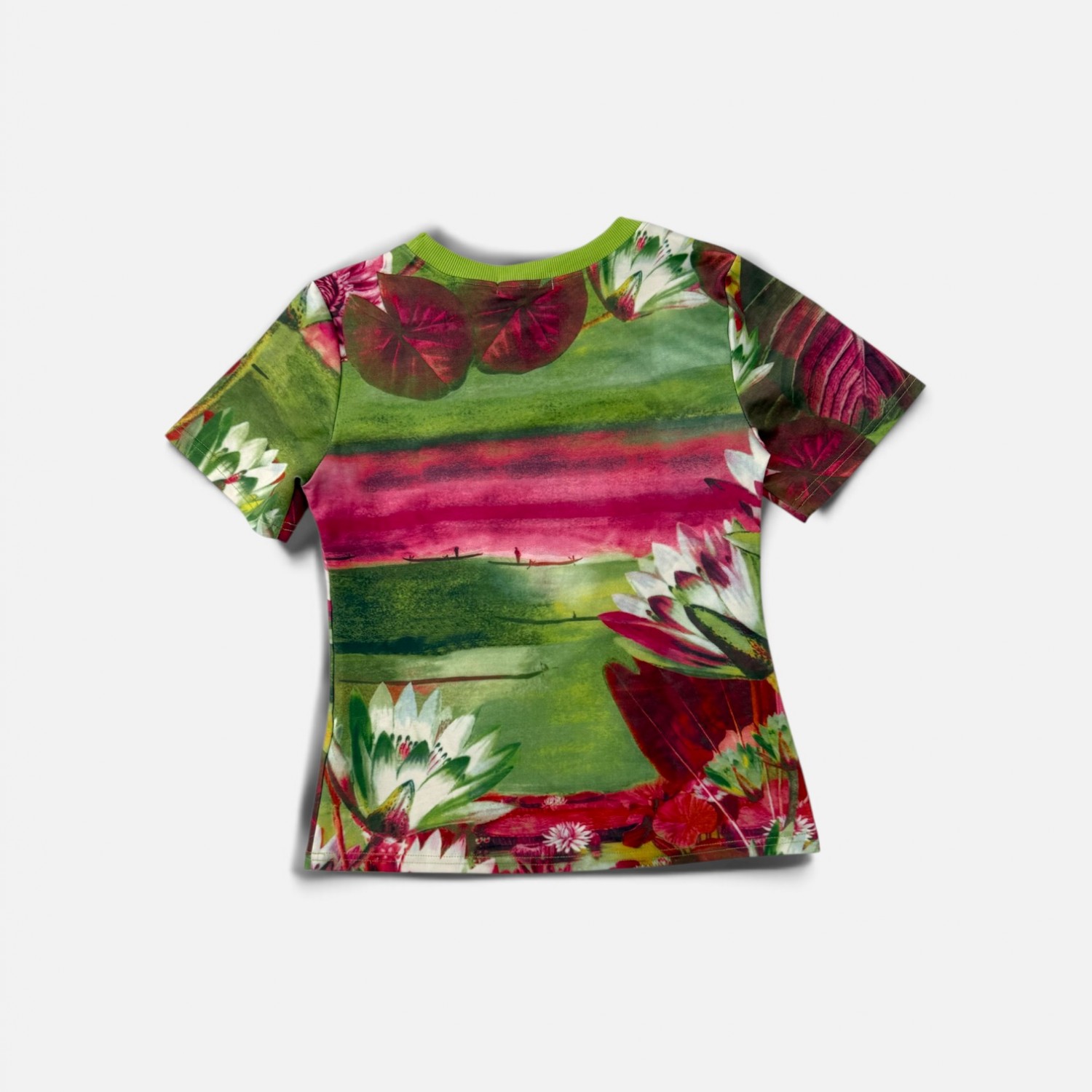 Γυναικείο Vintage Floral T-Shirt Πολύχρωμο